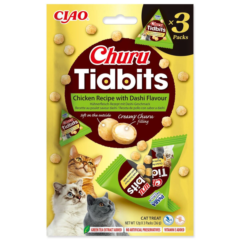 Pochoutka Churu Tidbits dashi 3x12g
