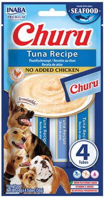 Churu Dog Fish Tuna Recipe 4x14g