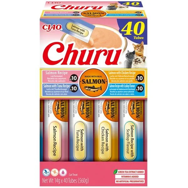 Churu Cat BOX Bites Chicken wraps Variety  16x10g
