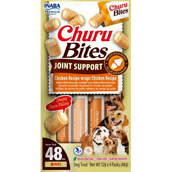 Churu Bites Joint Support dog snack kuře 4 x 12 g