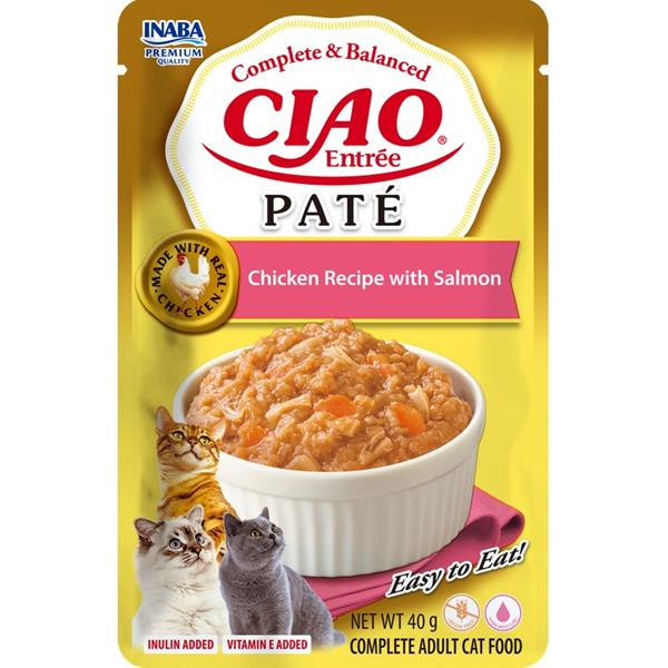 Churu Ciao Entrée Paté kuře a losos 40 g