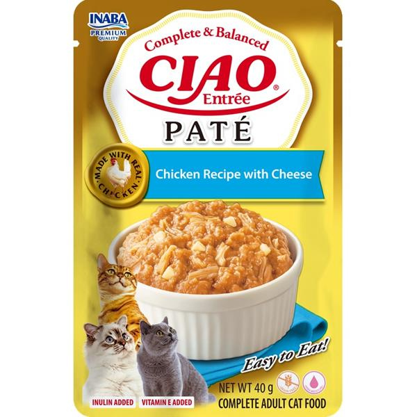 Churu Ciao Entrée Paté kuře a sýr 40 g
