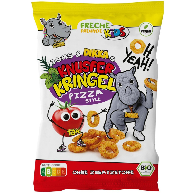 Freche Freunde BIO Pizza kroužky