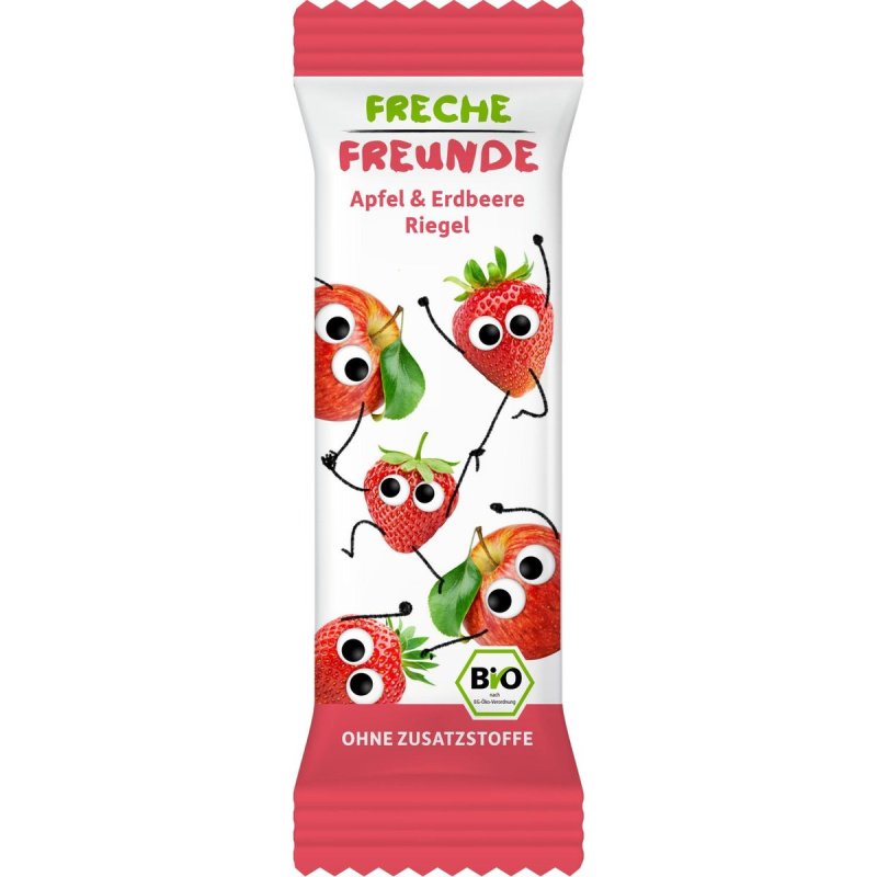 Freche Freunde BIO Cereální tyčinka jablko a jahoda