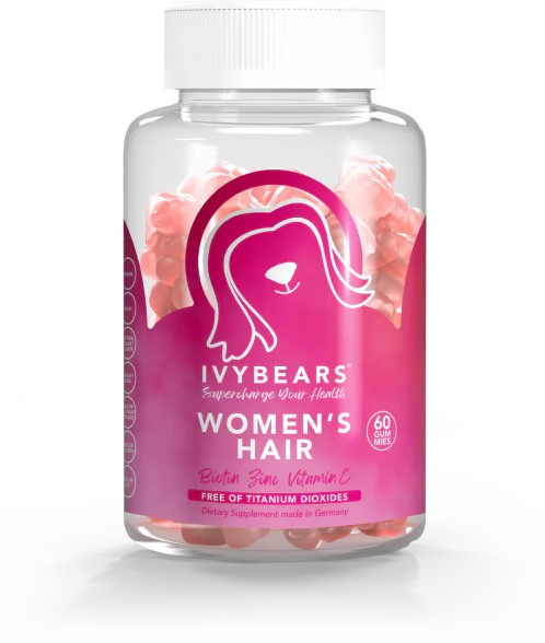 IvyBears vlasové vitamíny pro ženy, 60 ks
