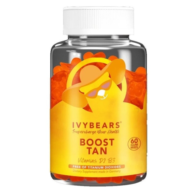IVYBEARS Boost tan vitamíny na opalování 60 kusů