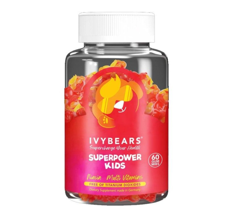 IVYBEARS Superpower kids vitamíny pro děti 60 kusů