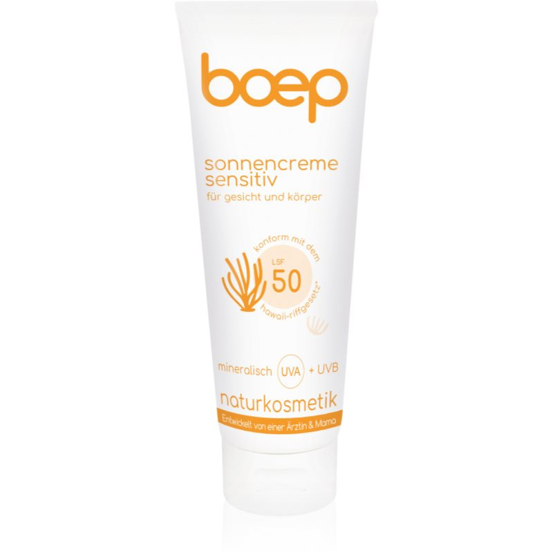 boep Opalovací krém Sensitive SPF 50 Objem:: 100 ml
