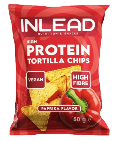 Inlead Nutrition Protein Tortilla Chips 50 g - paprika
