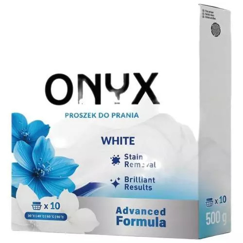 Onyx Prací prášek 10p white 500g