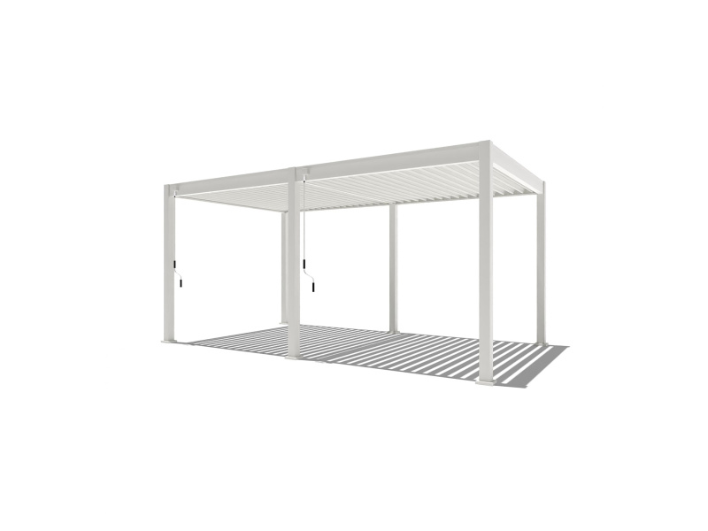 Pergoline Pavilon »Trumpf« (bílá, 3 x 5,3 m)