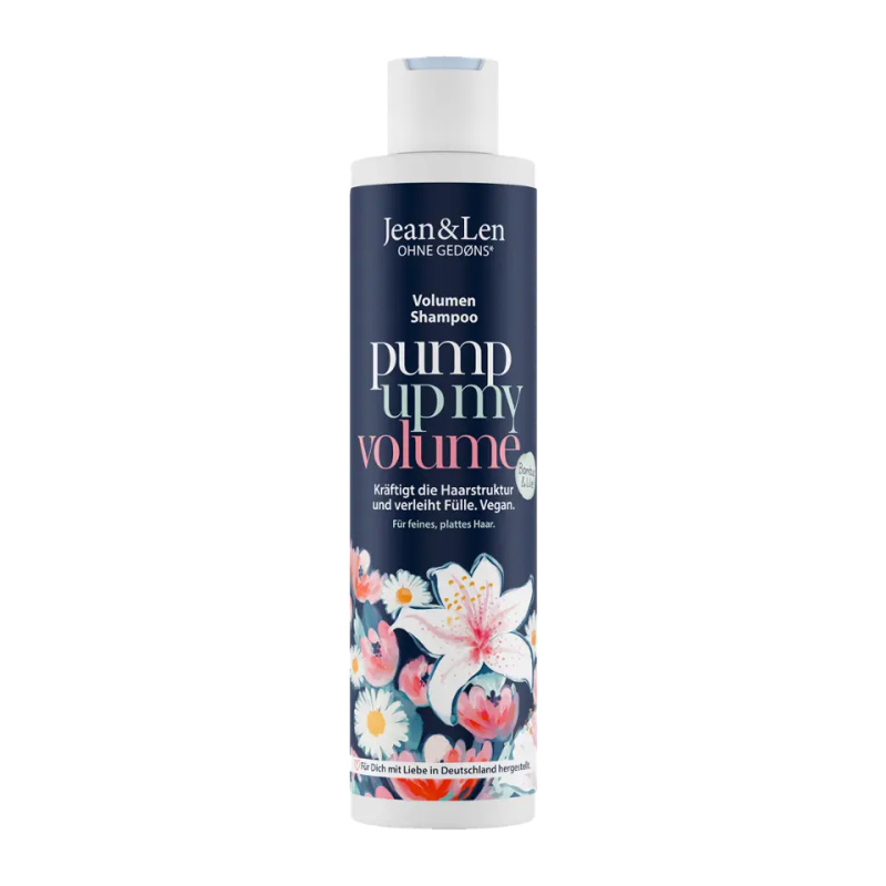 Jean&Len Šampon pro objem vlasů Bambus a lilie 300 ml