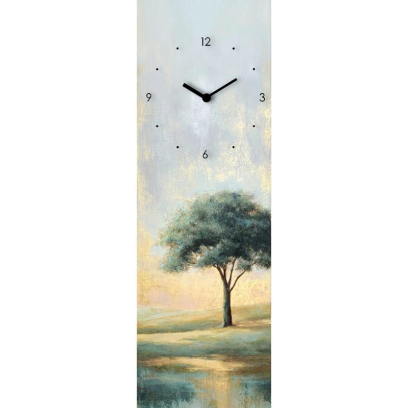 Euroart NÁSTĚNNÉ HODINY vícebarevná, bílá 20/60/3.1 cm