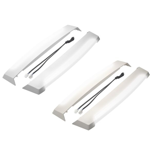 Boční panely s LED MPK VisitonStar M Barva: černý