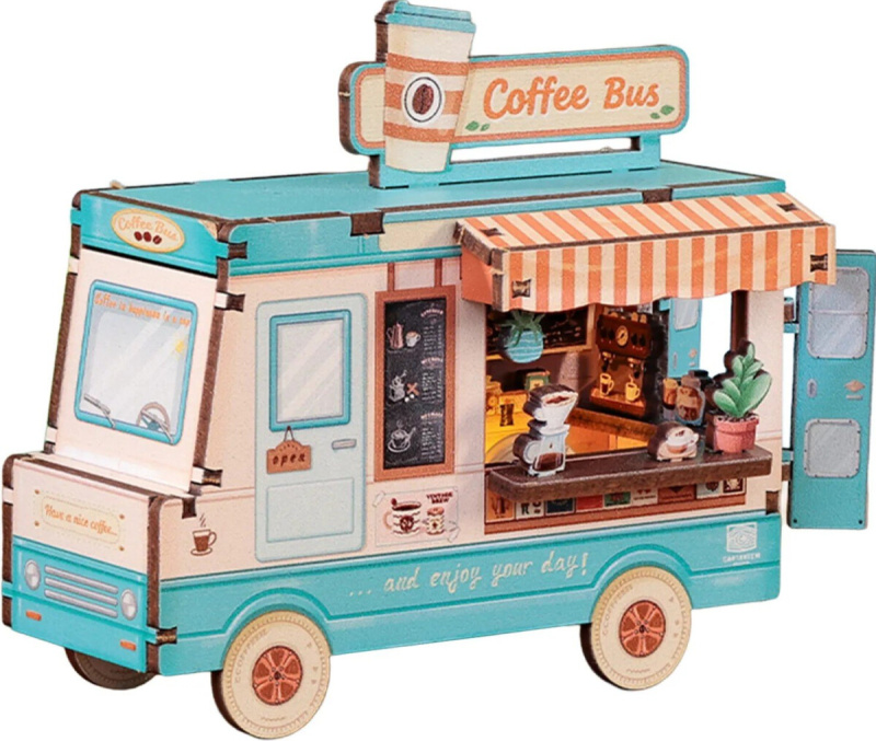 Café bus - magnetický domek ALBI