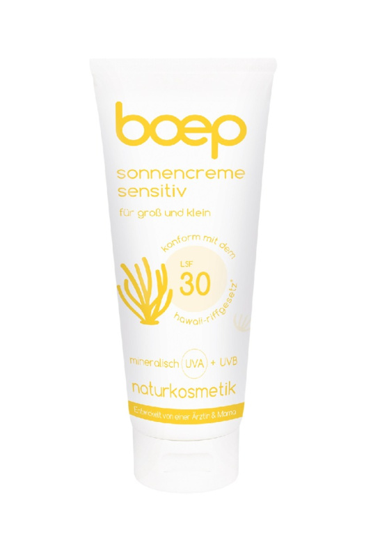 boep Opalovací krém Sensitive SPF 30, 100 ml