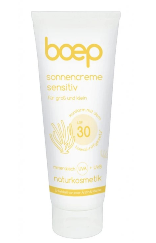boep Opalovací krém Sensitive SPF 30, 100 ml