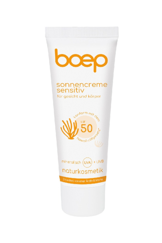 boep Opalovací krém Sensitive SPF 50 Objem:: 50 ml