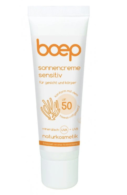 boep Opalovací krém Sensitive SPF 50 Objem:: 50 ml