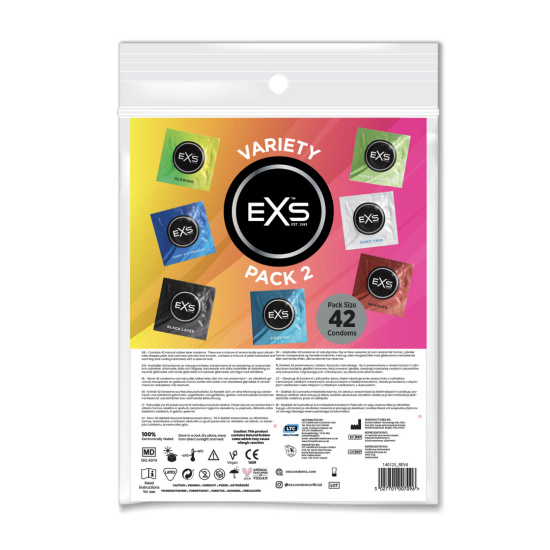 EXS Variety Pack 2 - Kondomy - 42 Kusů
