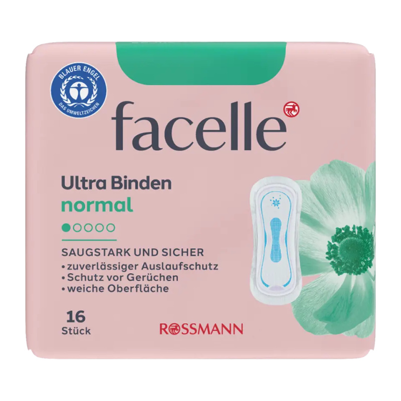 facelle Hygienické vložky Ultra Normal 16 ks