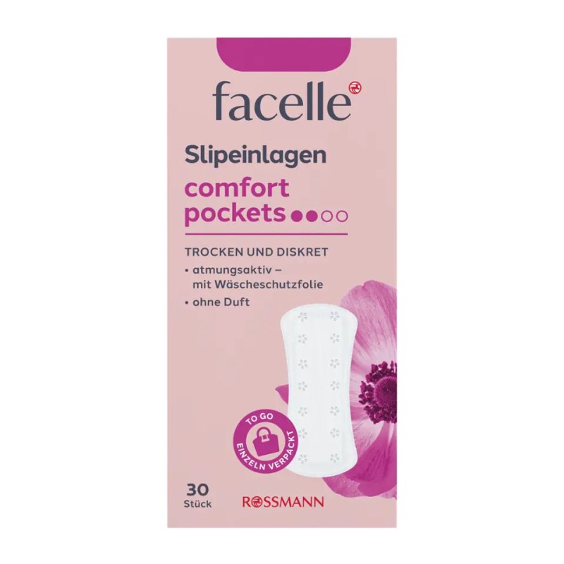 facelle Slipové vložky Pockets Comfort 30 ks