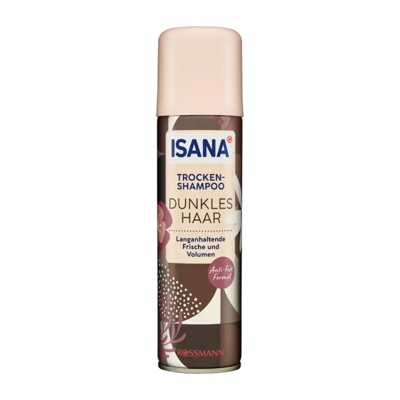 ISANA Suchý šampon pro hnědé vlasy