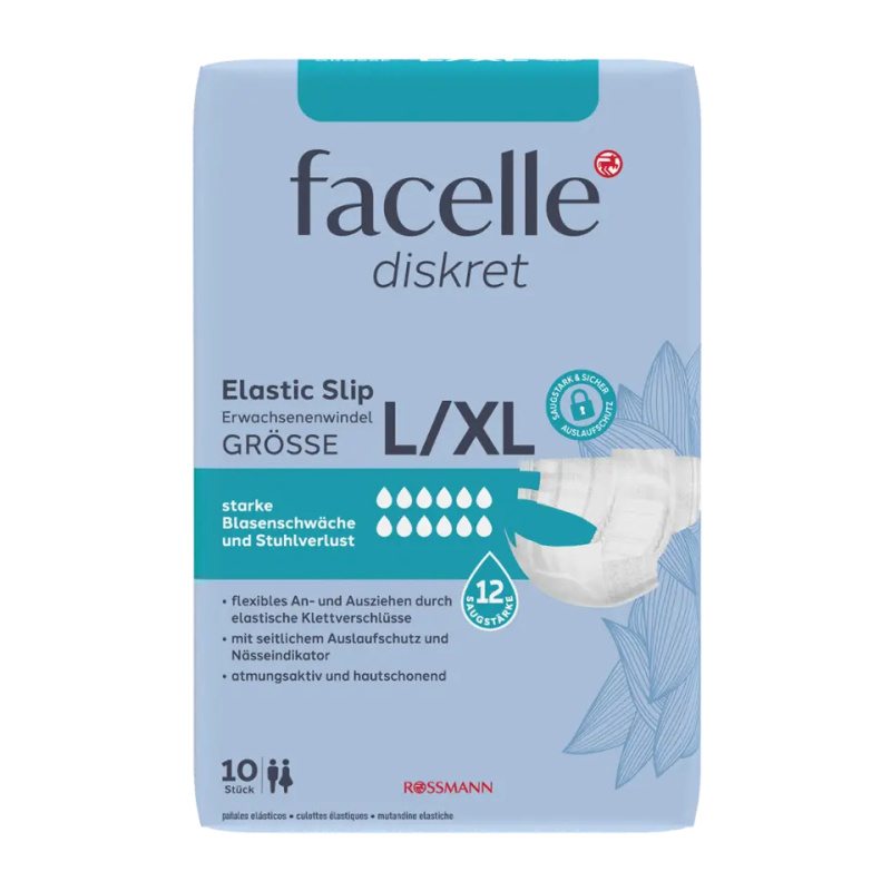 facelle Inkontinenční pleny L/XL 10 ks