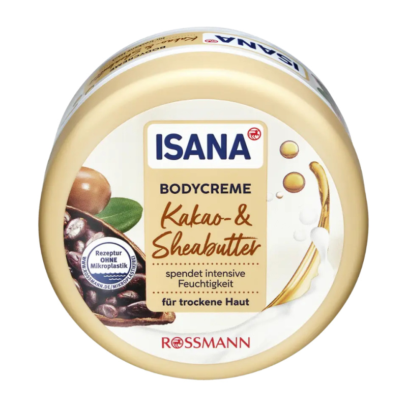 ISANA Tělový krém s bambuckým máslem a kakaem