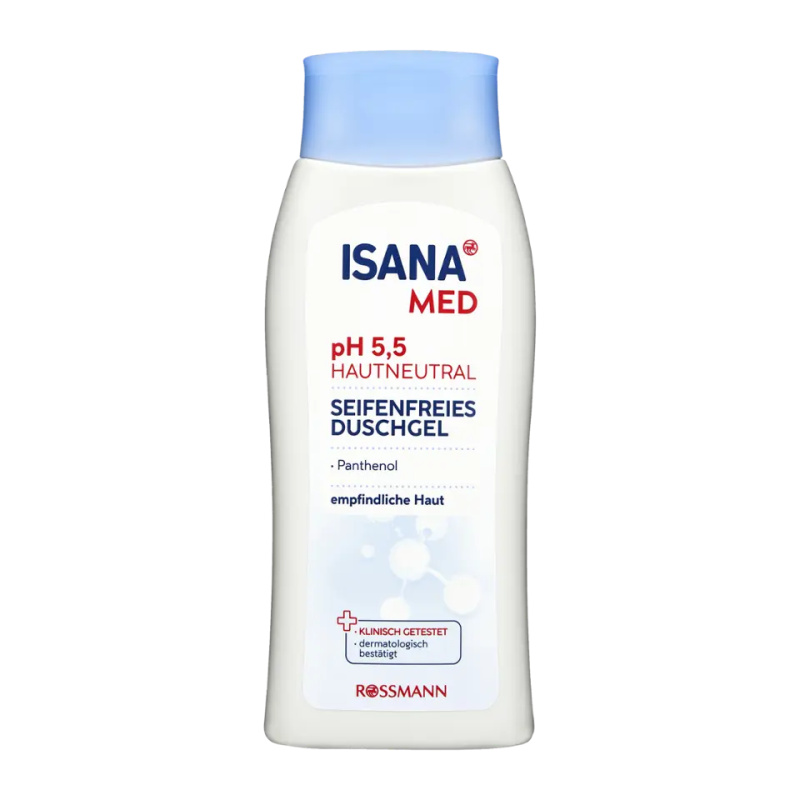 ISANA Med jemný sprchový gel pro citlivou pokožku
