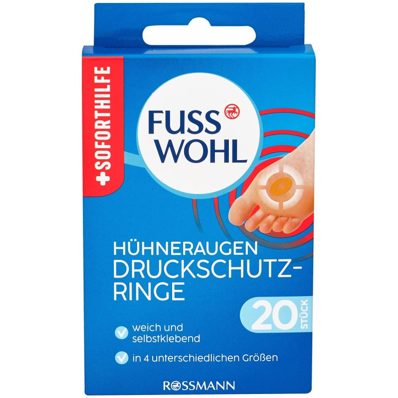 Fusswohl Náplasti na kuří oka