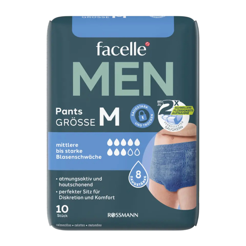 facelle Inkontinenční kalhotky Men 10 ks