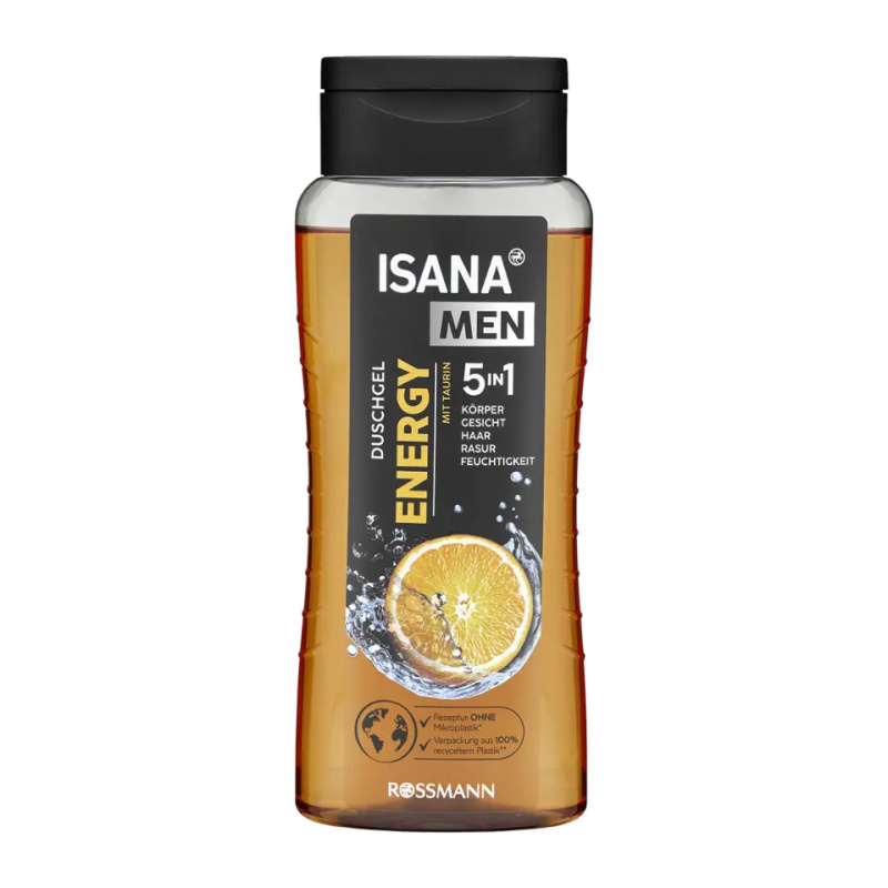 ISANA Men Energy sprchový gel 5v1