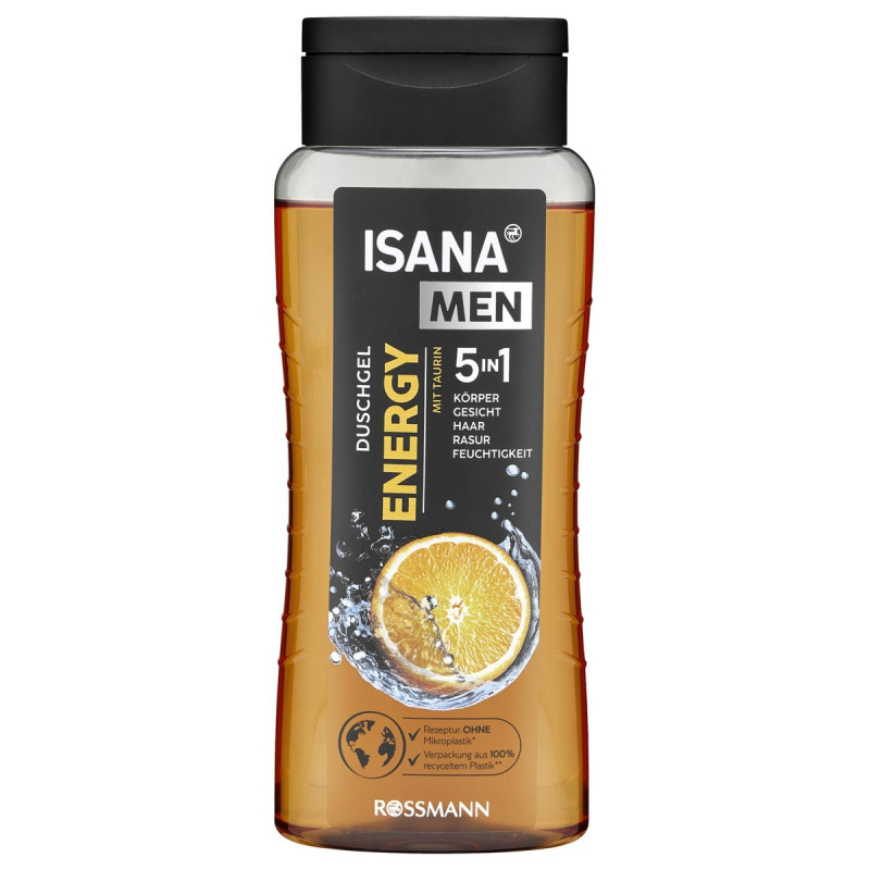 ISANA Men Energy sprchový gel 5v1