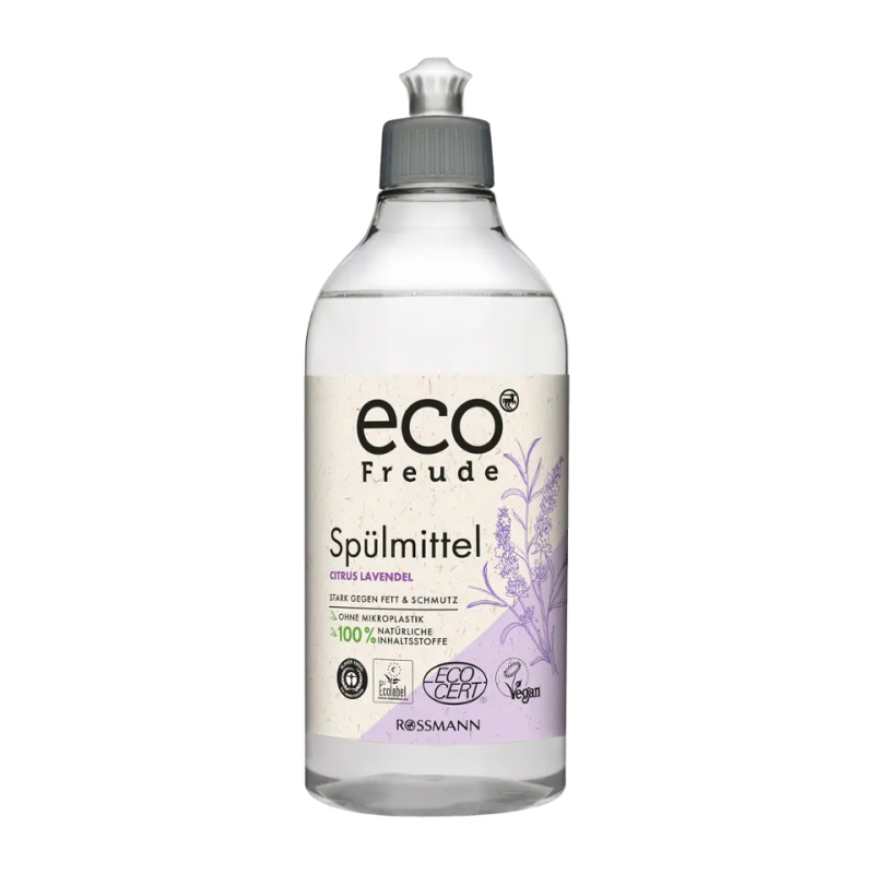 eco Freude Prostředek na mytí nádobí s vůní levandule a citrusů 500 ml