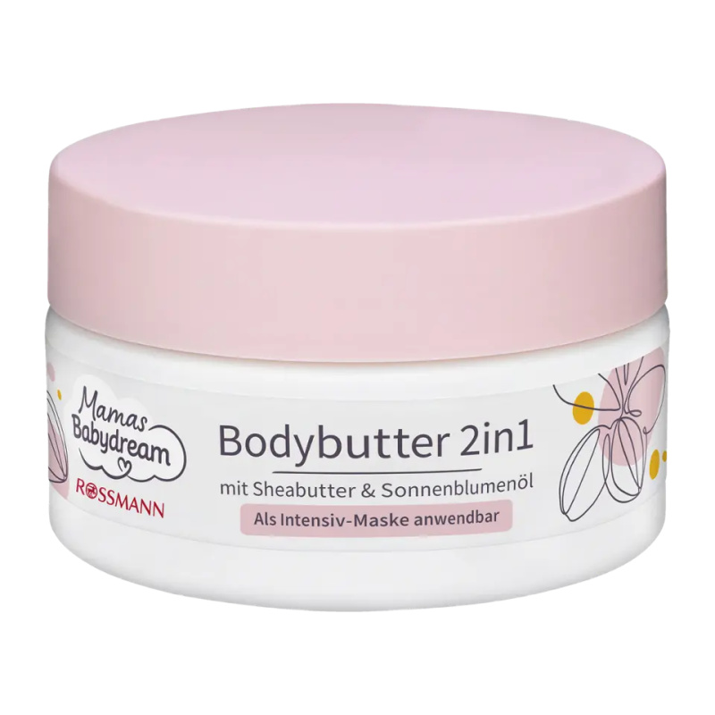 Babydream Mamas Tělové máslo 2v1 pro maminky 200 ml