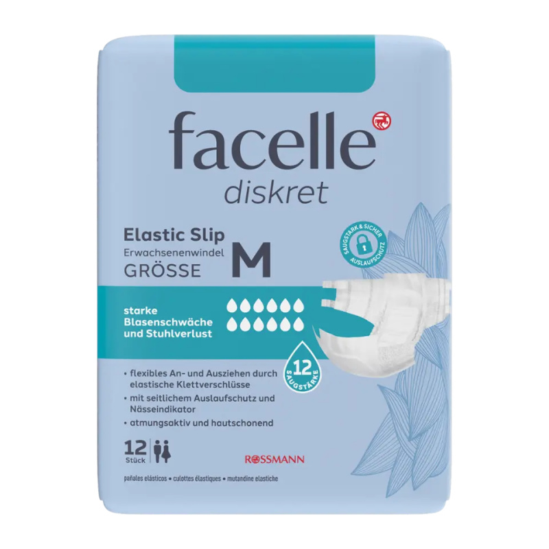facelle Inkontinenční pleny M 12 ks