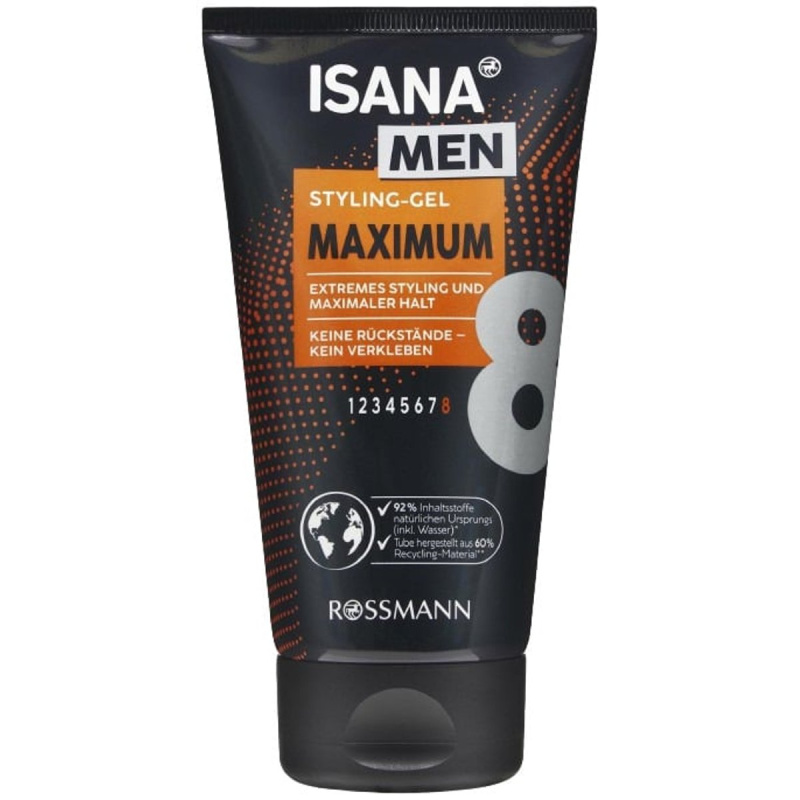 ISANA Men Maximum 8 gel na vlasy