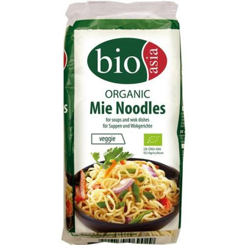 Bioasia bezvaječné nudle mie organické 250g