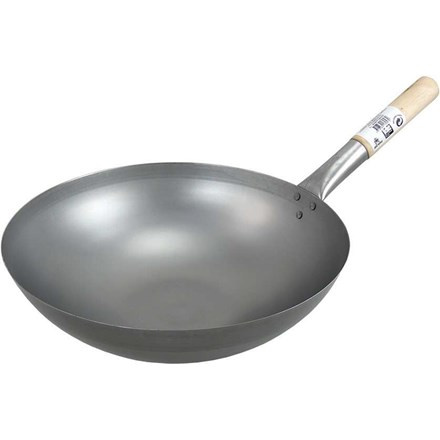JADE TEMPLE Pánev WOK 35 cm ocel 1 ks