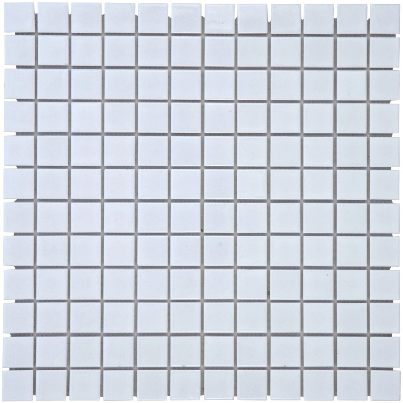 Mozaika weiss uni - lesklá 41169 33x33x0,4
