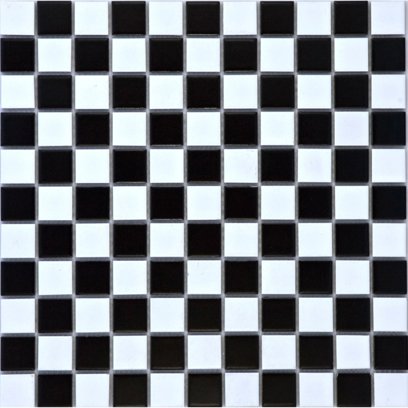 Mozaika schwarz weiss 65523 30,2x30,2x0,4