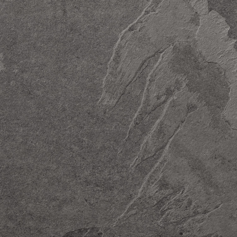 Euro Stone Terasová dlaždice FZG Schieferoptik, černá, 60 x 60 x 2 cm, 2 ks