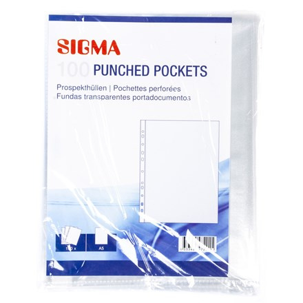 SIGMA Obal zakládací U A5 60 µ 100 ks