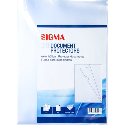 SIGMA Obal zakládací L A4 150µ LE 20 ks