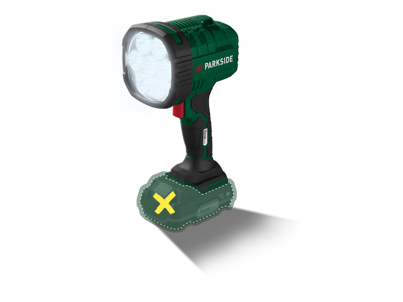 Parkside® Aku ruční LED reflektor Phla 20-Li A1 – bez akumulátoru a nabíječky