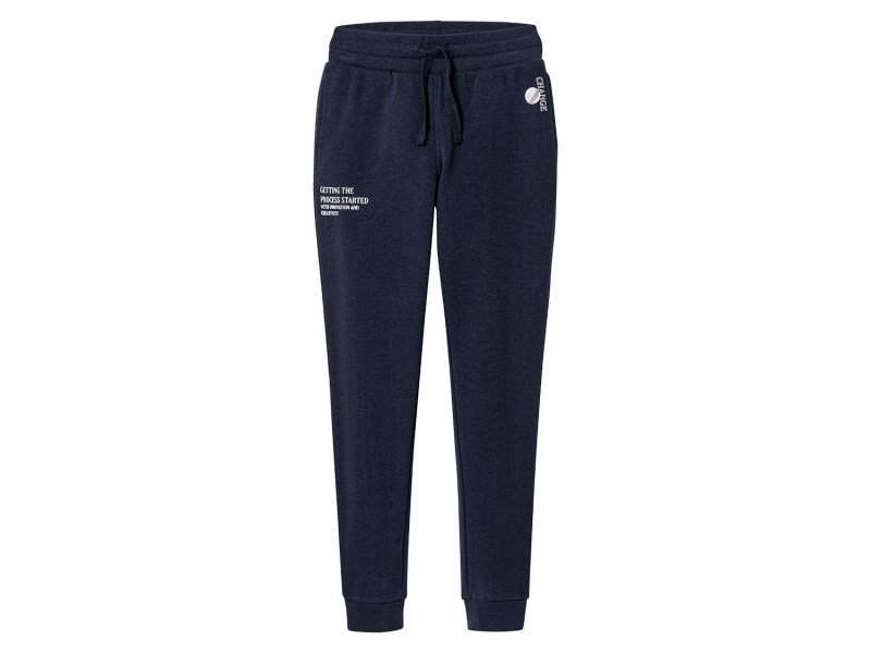 pepperts!® Chlapecké tepláky s BIO bavlnou (navy modrá, 158/164)