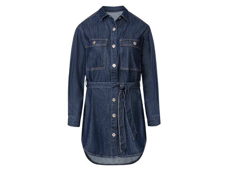 esmara® Dámské džínové šaty (40, modrá)