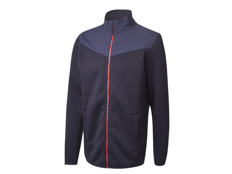Crivit Pánská fleecová mikina (XL (56/58), navy modrá)