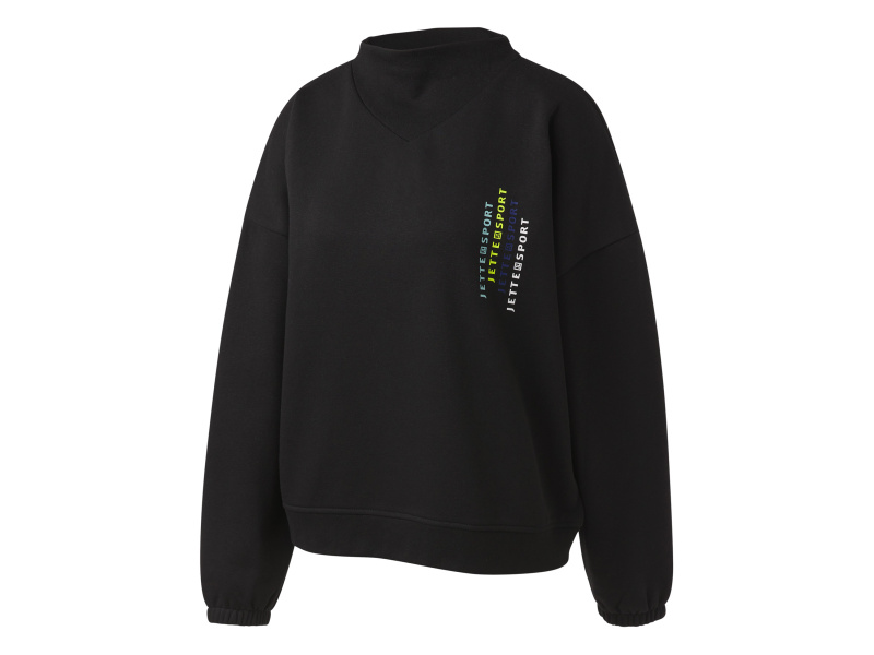 Crivit by Jette Sport Dámská mikina (XS (32/34), černá)